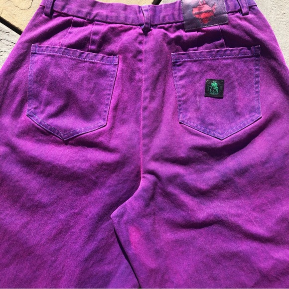 SOLD - Reworked Pleated Denim Pants - Picture 10 of 11